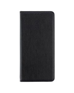Чохол кейс для Xiaomi Redmi 9A Leather Fold Чорний (Black)