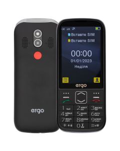 Мобільний телефон Ergo R351 Dual Sim Black