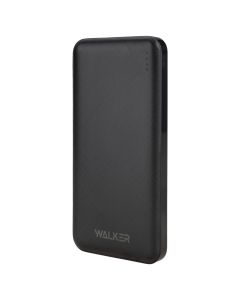 PowerBank 10000 мАч Walker WB-410 2USB 2.4A Чёрная (Black)