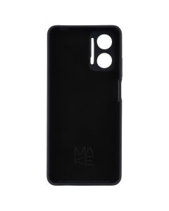 Чехол-накладка для Motorola G24 Power Silicone MakeFuture Черный (Black)
