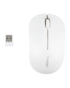 Миша TWolf Q18 Беспроводная Белая (White)