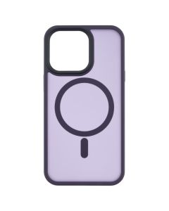 Чохол накладка для iPhone 13 Pro WAVE Matte Insane MagSafe Фіолетова (Deep Purple)
