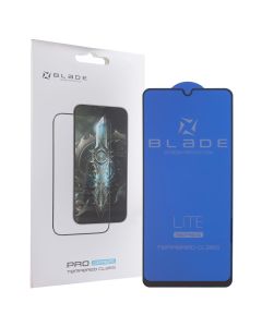 Защитное стекло для Samsung A22/A31/A32/M32 BLADE LITE Full Glue 3D Черное (Black)