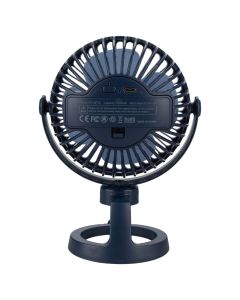Вентилятор портативний XO MF78 1200 mAh Синій (Blue)