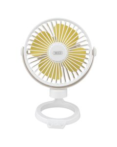 Вентилятор портативний XO MF78 1200 mAh Білий (White)