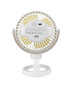 Вентилятор портативний XO MF78 1200 mAh Білий (White)