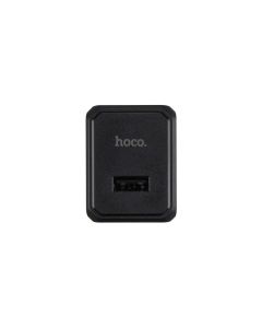 Зарядний пристрій Hoco CS11A (1USB-C) 2.1A + кабель Type-C Чорний (Black)
