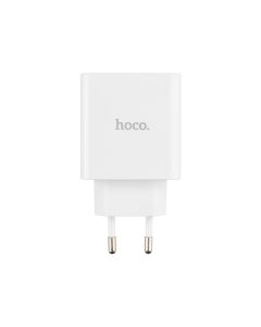 Зарядний пристрій Hoco C108A Leader PD35W Dual Port (1USB-C) Білий (White)