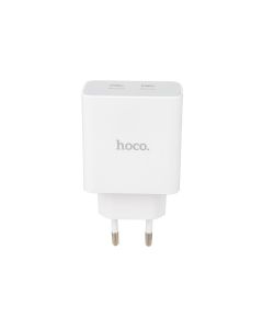Зарядний пристрій Hoco C108A Leader PD35W Dual Port (1USB-C) Білий (White)