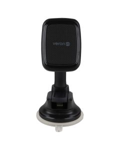 Автотримач Veron CH12 Магнітний Suction Чорний (Black)
