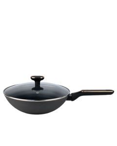 Сковорода Magio WOK MG-1168 28см Чорна (Black)