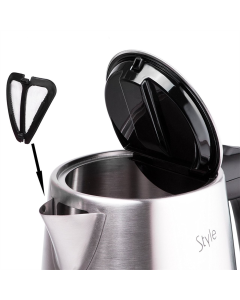 Електрочайник First FA-5411-2 Срібний (Silver)