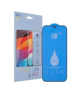 Защитное стекло для iPhone 12/12 Pro DM 11D Premium Glass Черное (Black)