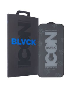 Захисне скло для iPhone 13/13 Pro/14 ArmorStandart Space Black Icon Чорне (Black)