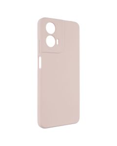 Чехол накладка для Motorola G24/G24 Power/G04/G04s Soft Case Розовый (Pink Sand)
