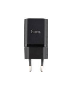 Зарядное устройство Hoco N26 QC3.0 + кабель Type-C Черный (Black)