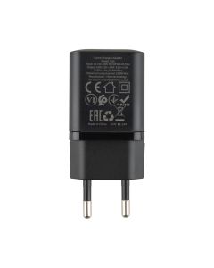 Зарядное устройство Hoco N26 QC3.0 + кабель Type-C Черный (Black)