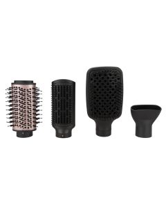 Фен-щітка Ardesto HD-CR300PT Чорний Рожевий (Black Pink)