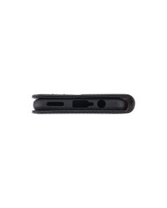 Чохол кейс для Motorola G72 Leather Fold Чорний (Black)