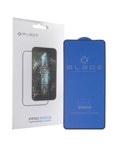 Захисне скло для Xiaomi Redmi Note 13/Note 13 Pro/13T/Poco X6 BLADE LITE Full Glue 3D Чорне (Black)