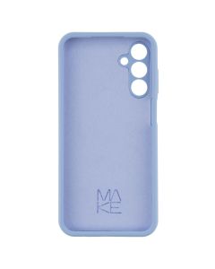 Чохол накладка для Samsung A15 Silicone MakeFuture Синя (Blue)