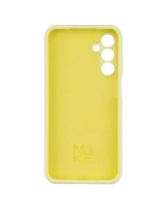 Чохол накладка для Samsung A15 Silicone MakeFuture Жовта (Yellow)