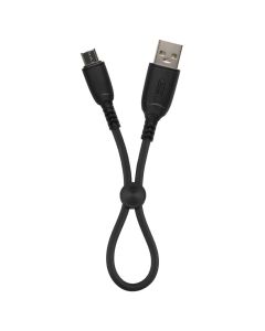USB-кабель XO NB247 6A 0.25м Micro-USB Черный (Black)