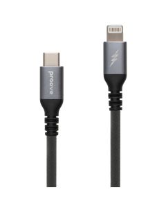 USB кабель Proove ReGen Type-C to Lightning 27W 2м Чорний (Black)