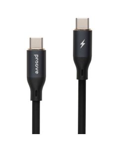USB кабель Proove PowerFull Type-C to Type-C 100W 1.5м Чорний (Black)
