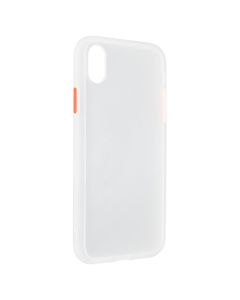 Чехол накладка для iPhone XR Matte Skin Affinity Белый (White)