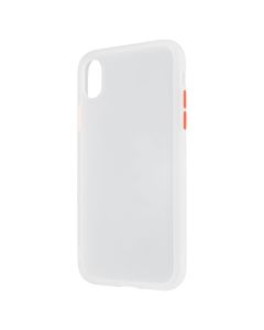 Чехол накладка для iPhone XR Matte Skin Affinity Белый (White)