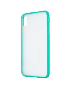 Чохол накладка для iPhone XS Max Matte Skin Affinity Зелена (Light Green)