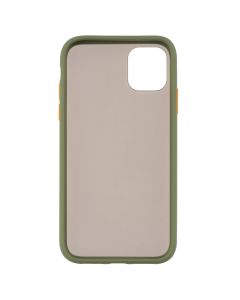 Чехол накладка для iPhone 11 Matte Skin Affinity Зелёный (Green)