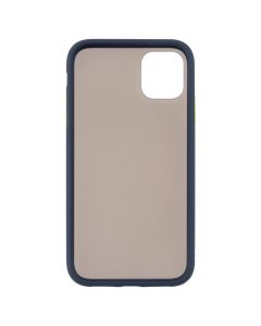 Чехол накладка для iPhone 11 Matte Skin Affinity Синий (Темно-синий)