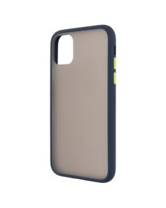 Чехол накладка для iPhone 11 Matte Skin Affinity Синий (Темно-синий)