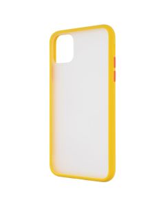 Чехол накладка для iPhone 11 Pro Max Matte Skin Affinity Жёлтый (Yellow)