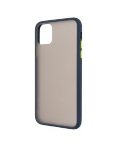 Чехол накладка для iPhone 11 Pro Max Matte Skin Affinity Синий (Темно-синий)