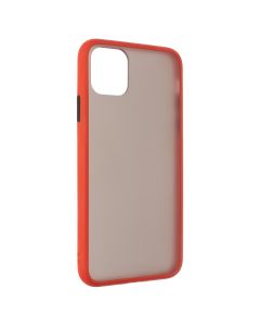 Чехол накладка для iPhone 11 Pro Max Matte Skin Affinity Красный (Red)