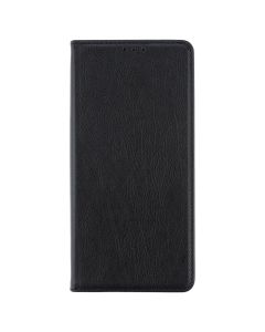 Чехол кейс для Realme C67 Leather Fold Черный (Black)