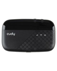 Wi-Fi роутер Cudy MF4 4G LTE Cat.4 (2000mAh) Чёрный (Black)
