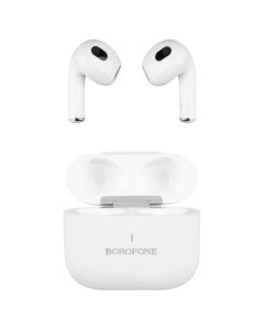 Беспроводные наушники-вкладыши Borofone BW58 TWS Белые (White)