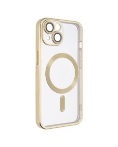 Чохол накладка для iPhone 14 MagSafe Shining Matte Золота (Gold)