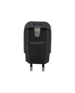 Зарядное устройство Walker WH-21 (1USB) 2.1A Черное (Black)