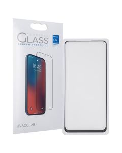 Защитное стекло для Xiaomi Redmi Note 9 ACCLAB Full Черное (Black)
