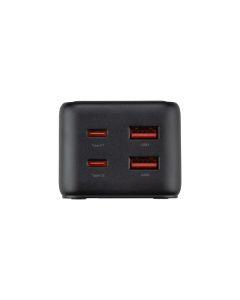 Мережевий фільтр Proove Power Strip Homester PD-03 1AC 65W (2 USB-C + 2 USB) Чорний (Black)