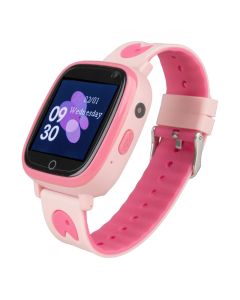 Детские GPS часы Hoco Y100 для детей Розовые (Pink)