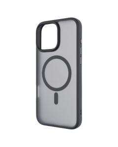 Чохол накладка для iPhone 16 Pro Max WAVE Matte Insane MagSafe Чорна (Black)