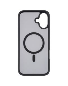 Чохол накладка для iPhone 16 WAVE Matte Insane MagSafe Чорна (Black)