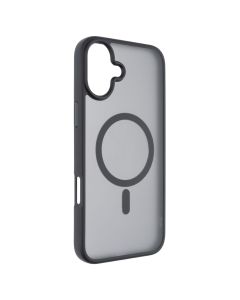 Чохол накладка для iPhone 16 WAVE Matte Insane MagSafe Чорна (Black)