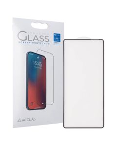 Захисне скло для Tecno Pova 6 ACCLAB Full Чорне (Black)